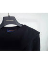 24SS LV Monogram Wool Knit Black 1AFIXD - LOUIS VUITTON - BALAAN 4