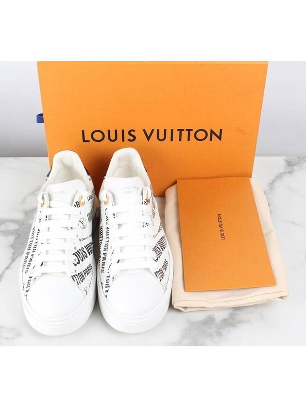 Initial Paris Logo Time Out Sneakers 36 5 235 - LOUIS VUITTON - BALAAN 2