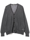 Kid mohair sheer knit cardigan - AURALEE - BALAAN 1