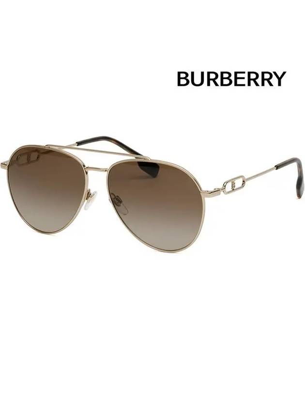 Eyewear Carmen Aviator Sunglasses Brown - BURBERRY - BALAAN 8