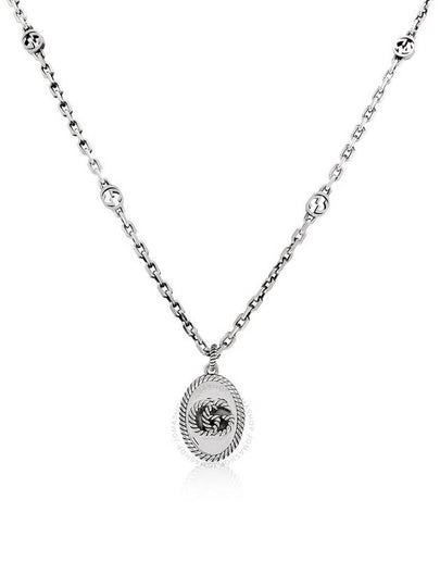 Double G Necklace Silver - GUCCI - BALAAN 2