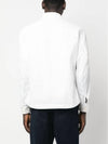 Pocket Zip-Up Mid Layer Jacket White - TEN C - BALAAN 4