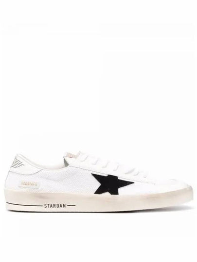 Star Patch Lace Up Low Top Sneakers White - GOLDEN GOOSE - BALAAN 2