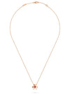 Women's Freeball Pendant Mini Model Necklace Rose Gold - VANCLEEFARPELS - BALAAN 2