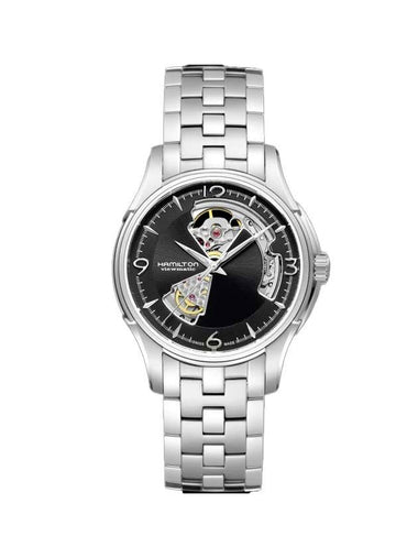 Jazzmaster Open Heart Automatic 40mm Metal Watch Silver - HAMILTON - BALAAN 1