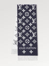 LV Essential Scarf Navy - LOUIS VUITTON - BALAAN 3