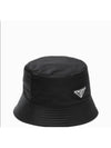 24SS Re Nylon Bucket Hat Black 2HC137 2DMI F0002 - PRADA - BALAAN 1