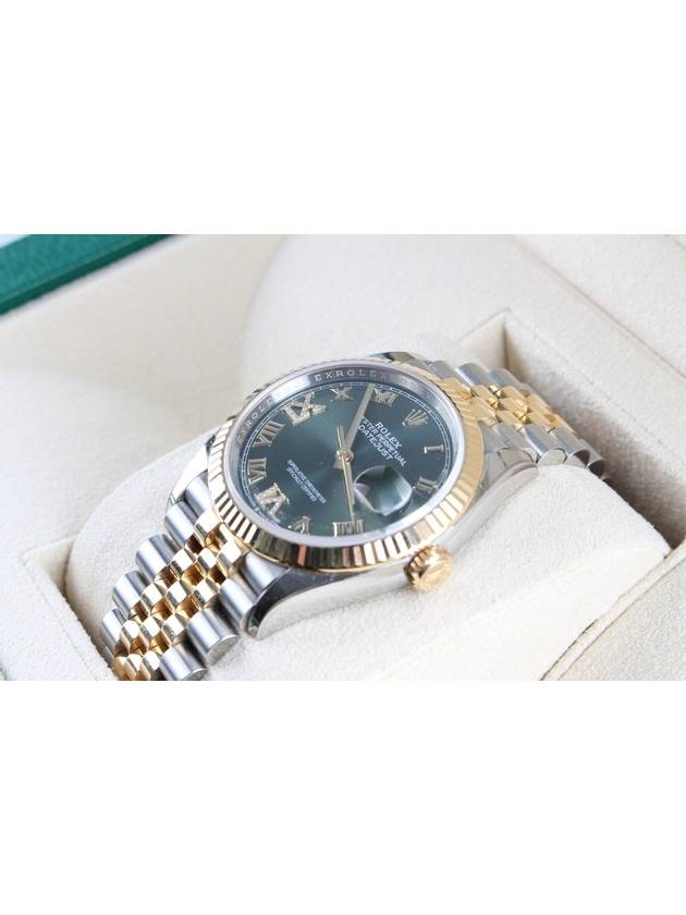 Rolex Datejust 36 Olive Green 69 Diamond 21 Years - ROLEX - BALAAN 6