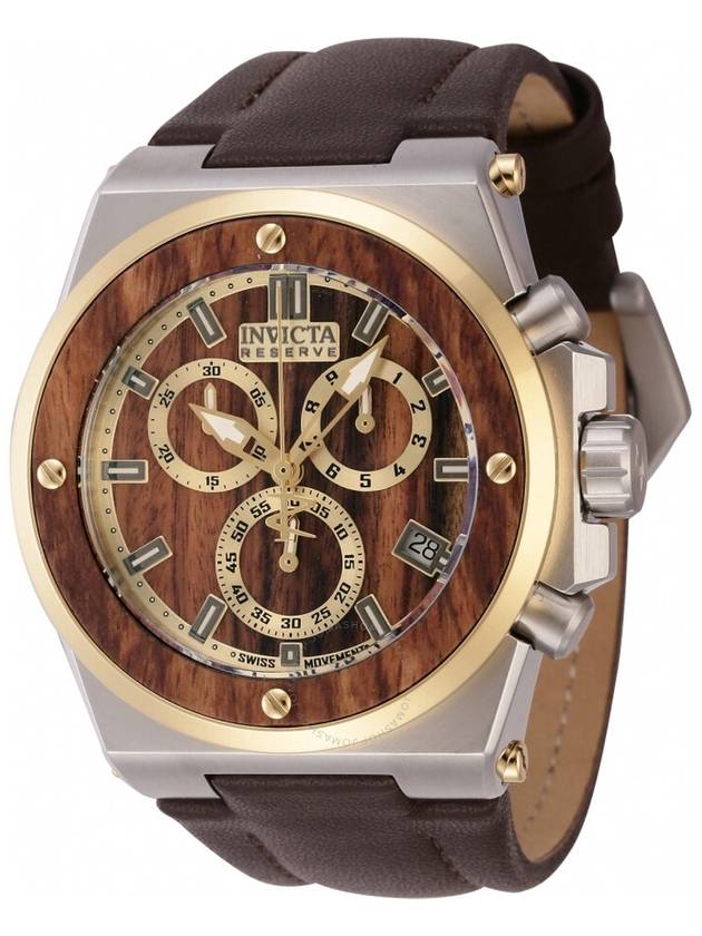 Invicta Akula Chronograph Quartz Brown Dial Unisex Watch 45716 - INVICTA - BALAAN 1