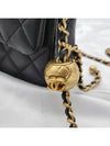 Classic New Mini Gold Ball Women s Cross Bag Black Lambskin AS1787 - CHANEL - BALAAN 8