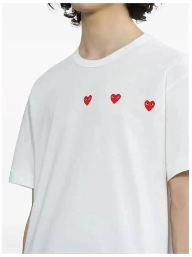 Men's LOGO COTTON T Shirt AXT3373 - COMME DES GARCONS - BALAAN 4