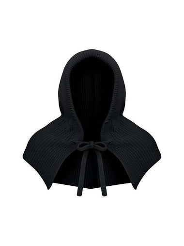 Pure Cashmere 100 Balaclava Charcoal - PEOPLE OF THE WORLD - BALAAN 1