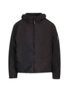 Nylon Reversible Hooded Jacket Black - CP COMPANY - BALAAN 2