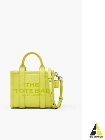 Leather the Mini Tote Limoncello MBBAS24004YEX - MARC JACOBS - BALAAN 1