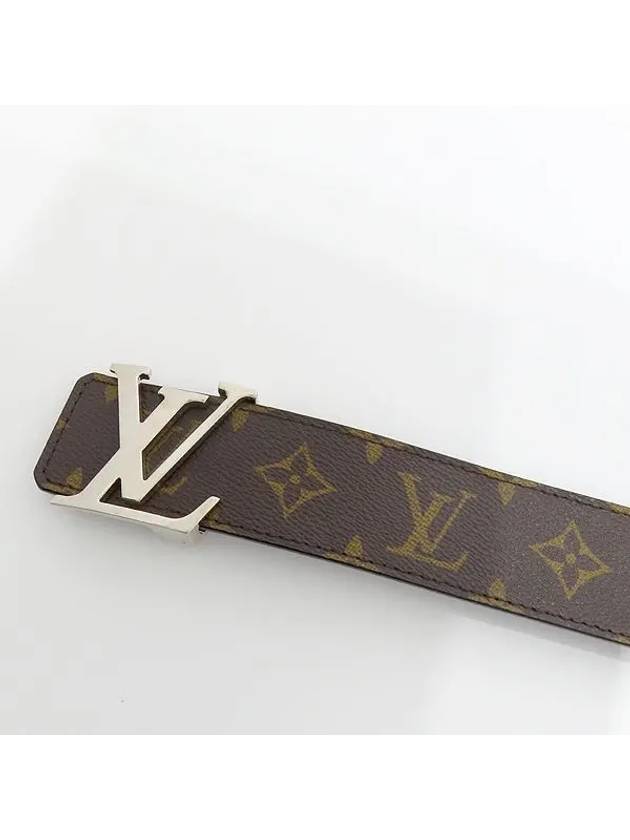 M9821 Monogram Macassar LV Initial Reversible Men s Belt 80 - LOUIS VUITTON - BALAAN 3