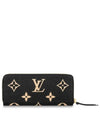 Women's Clemence Monogram Long Wallet Black - LOUIS VUITTON - BALAAN 7