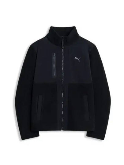 Active Fleece Bonded Zip-Up Jacket Black - PUMA - BALAAN 2