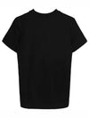 Black monologo t shirt J20J221065 BEH - CALVIN KLEIN - BALAAN 2