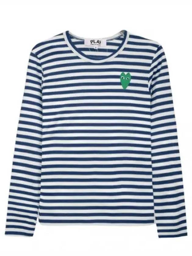 Striped Logo Long Sleeve T Shirt Men - COMME DES GARCONS - BALAAN 1