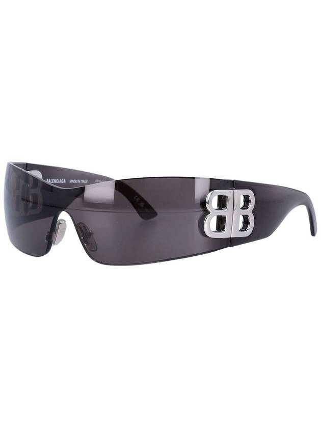 Eyewear Bossy Mask Sunglasses Black - BALENCIAGA - BALAAN 4