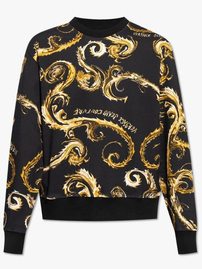 Chromo Couture Sweatshirt Black - VERSACE - BALAAN 2