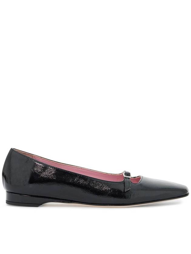 Emily Naplock Leather Flat Black - CAREL - BALAAN 2