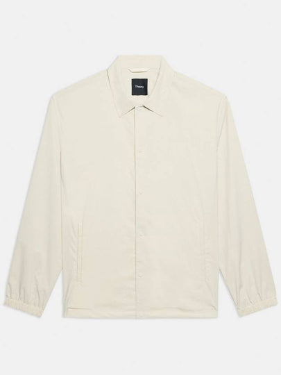 Nylon Recycled City Coach Jacket White - THEORY - BALAAN 2