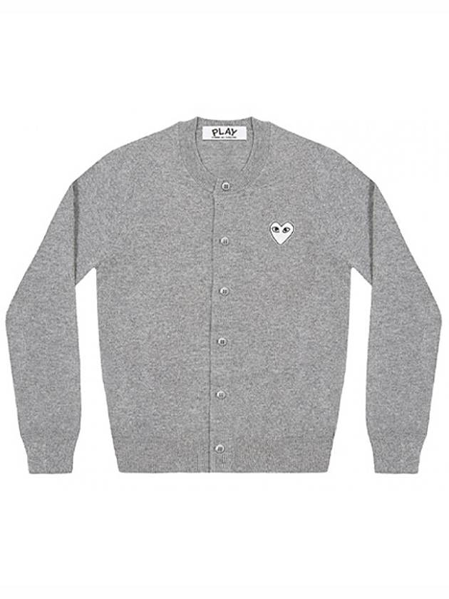 Cardigan AXN0650511 Gray - COMME DES GARCONS - BALAAN 1