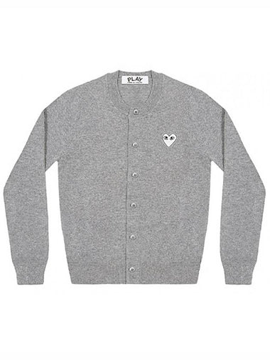 Cardigan AXN0650511 Gray - COMME DES GARCONS - BALAAN 1