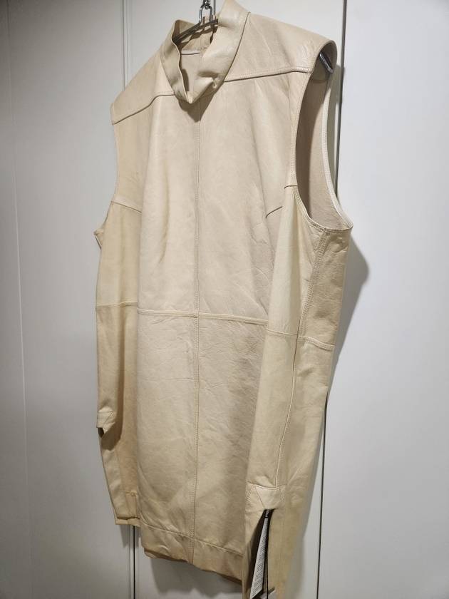 rick owens lambskin sleeveless long length - RICK OWENS - BALAAN 3