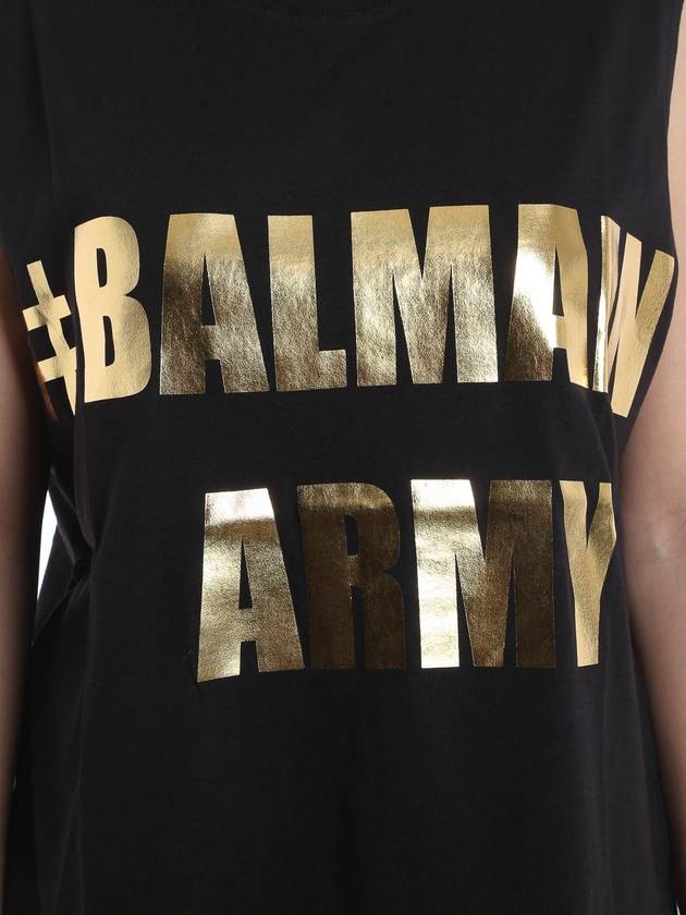 oversized printed t shirt - BALMAIN - BALAAN 5