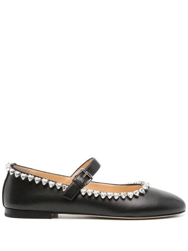 Mach&Mach Flat Shoes Black - MACH & MACH - BALAAN 1