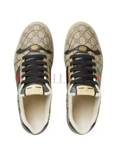 GG Low Top Sneakers Beige - GUCCI - BALAAN 2