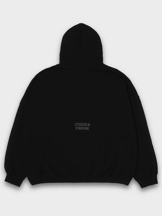 LOGO HOODIE BLACK - STOCKHOLM SYNDROME - BALAAN 2