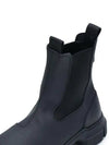 Women's Rubber City Chelsea Boots Black - GANNI - BALAAN 6