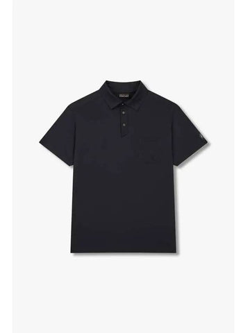 MEN JACOB Polo Shirt Black - SAVE THE DUCK - BALAAN 1