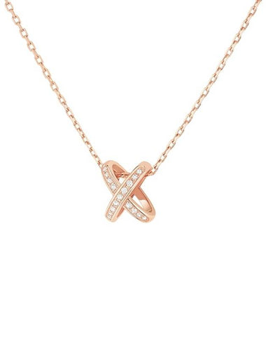 Jude Liang Pendant Rose Gold Diamond 082216 - CHAUMET - BALAAN 1