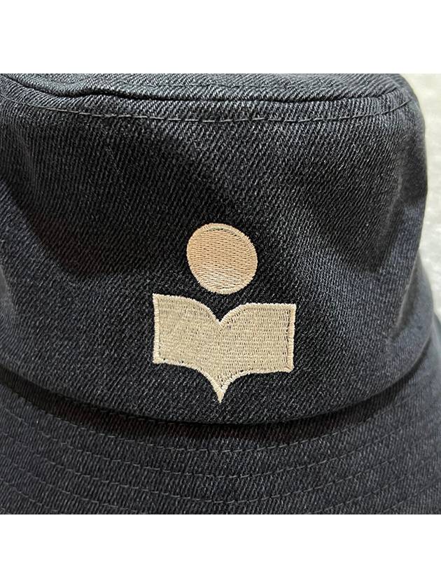 HALEY Logo Bucket Hat Gray CU001XFA A1C17A 02GY - ISABEL MARANT ETOILE - BALAAN 5