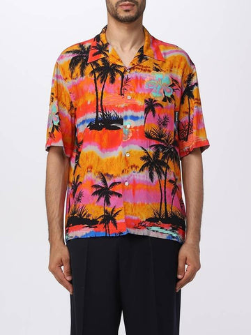 Palm Angels viscose shirt - PALM ANGELS - BALAAN 1