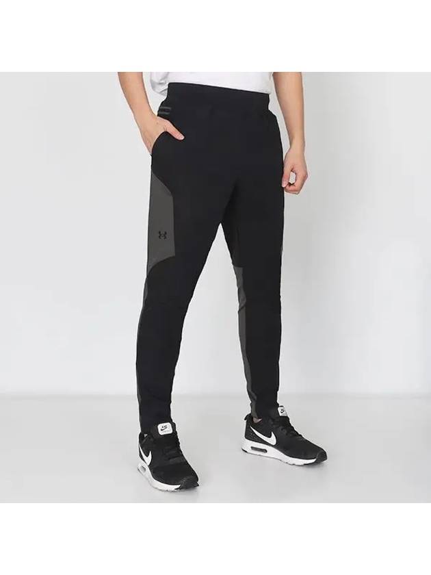 Men's UA Unstoppable Hybrid Track Pants Black - UNDER ARMOUR - BALAAN 2