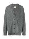 Elbow Patch Cardigan Grey - MAISON MARGIELA - BALAAN 2