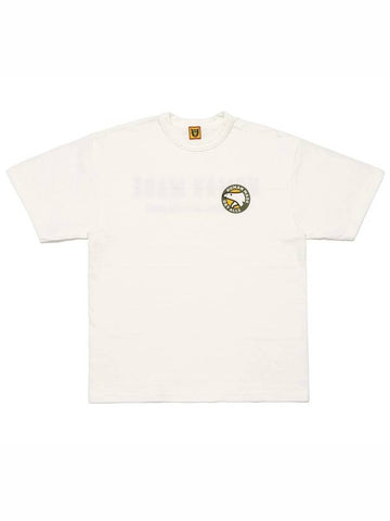 Human Made Polar Bear Logo Graphic T Shirt 17 White HM28TE020 - HUMAN MADE - BALAAN 1