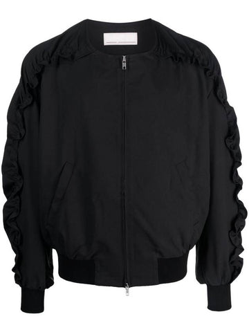 Random Identities Bomber With Ruffled Sleeve Clothing - RANDOM IDENTITIES - BALAAN 1