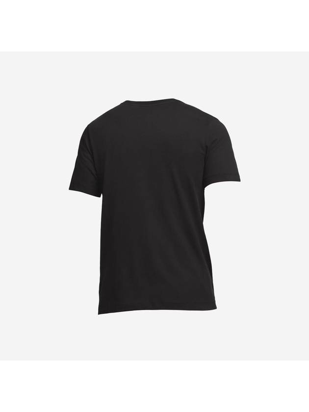 Court Dri-Fit Logo Short Sleeve T-Shirt Black - NIKE - BALAAN 3