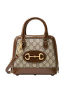 Horsebit 1955 Mini Top Handle Tote Bag Brown - GUCCI - BALAAN 1