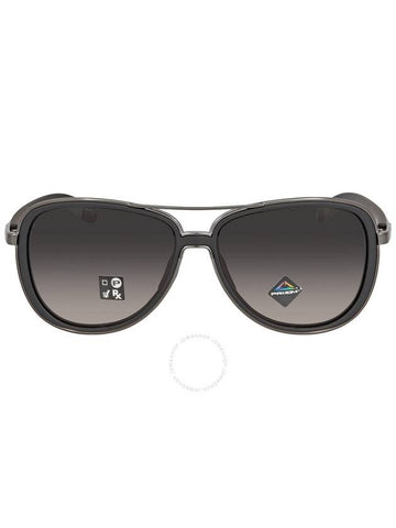 Oakley Split Time Prizm Grey Gradient Pilot Ladies Sunglasses OO4129 412917 58 - OAKLEY - BALAAN 1