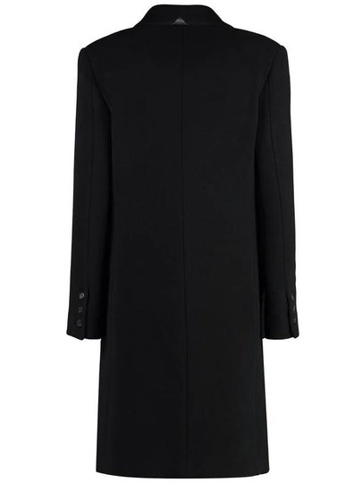 Pinko Cambogia Single-Breasted Wool Coat - PINKO - BALAAN 2