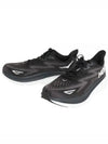 Clifton 9 Wide Low Top Sneakers Black - HOKA ONE ONE - BALAAN 2