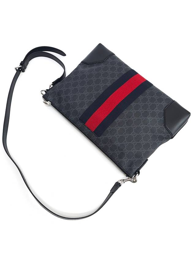 474139 Tricolor stitch shoulder bag cross - GUCCI - BALAAN 5