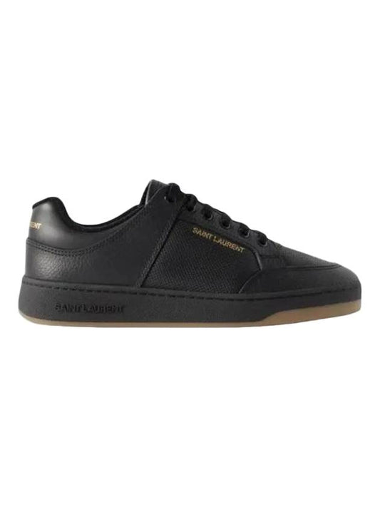 SL 61 Low Top Sneakers Black Gum - SAINT LAURENT - BALAAN 1